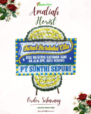 Papan Bunga Duka di Pagambiran Ampalu Nan Xx