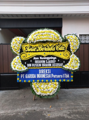 Papan Bunga Duka di Pagambiran Ampalu Nan Xx