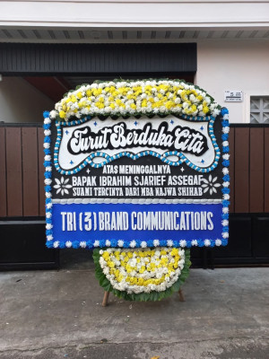 Papan Bunga Duka di Pagambiran Ampalu Nan Xx